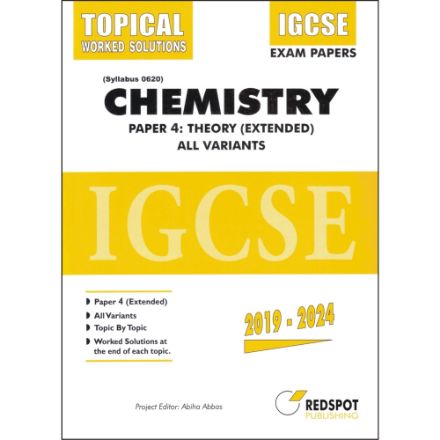 Picture of IGCSE Chemistry 0620, P4, Theory (Topical).  All Variants