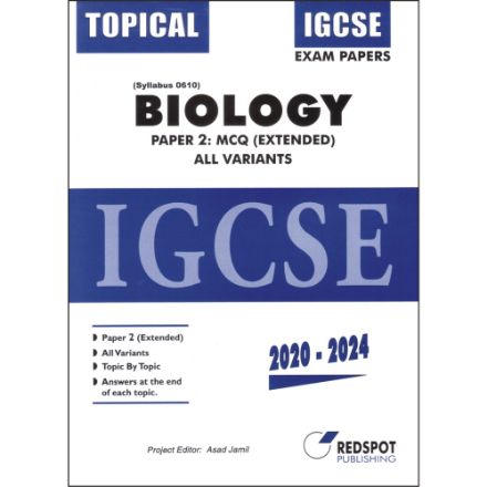 Picture of IGCSE Biology 0610, P2 Extended (Topical). All Variants