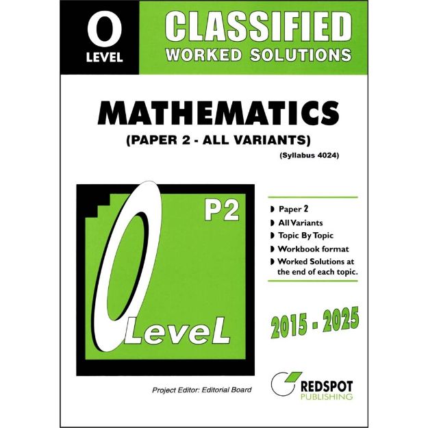Picture of O Level Classified Mathematics P2 (All Variants) 