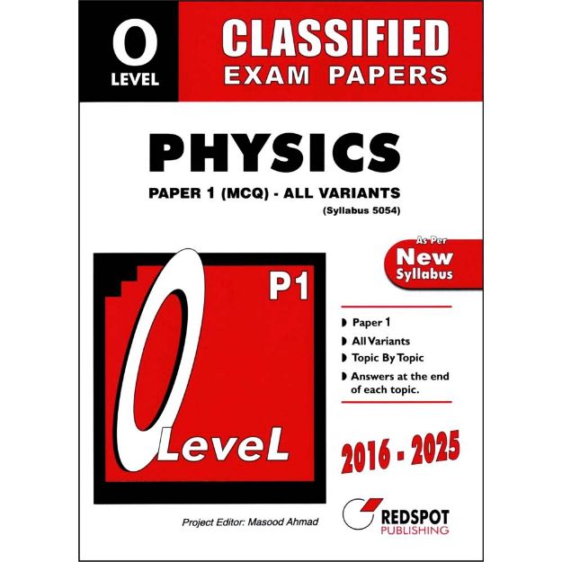Picture of O Level Classified Physics P1 MCQ (All Variants)